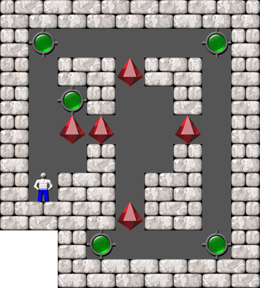 Sokoban Roger Delaporte level 140